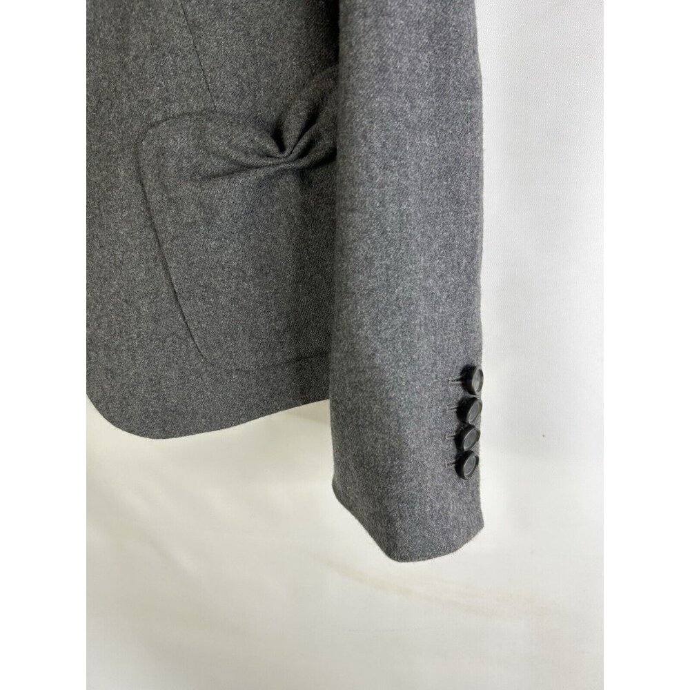 Talbots Wool Ruched Single Button Blazer Jacket G… - image 2